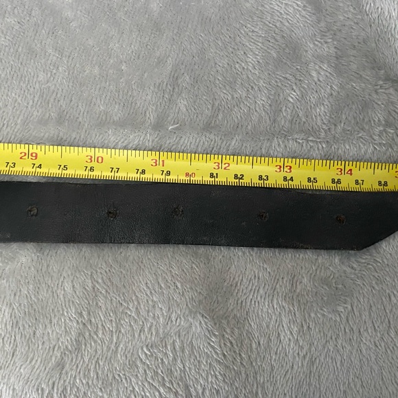 🌹Stunning Vtg Navajo 13 pc Sterling Silver & Turquoise Concho Leather Belt~MINT - Picture 16 of 16